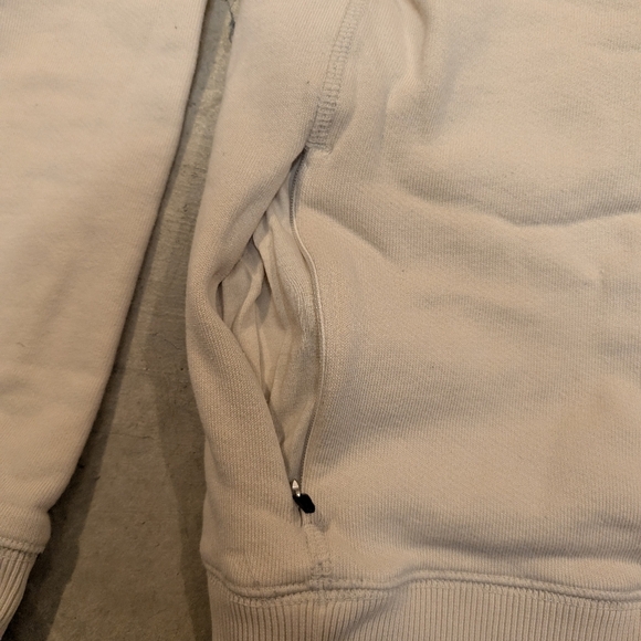 Duer Men's XL Crew Neck Sweatshirt Ivory/Cream - Picture 7 of 9